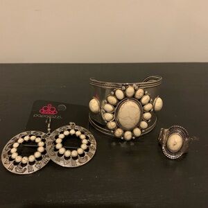 Fashion Jewelry By Paparazzi ( New) Bracelet, Ring Earrings
